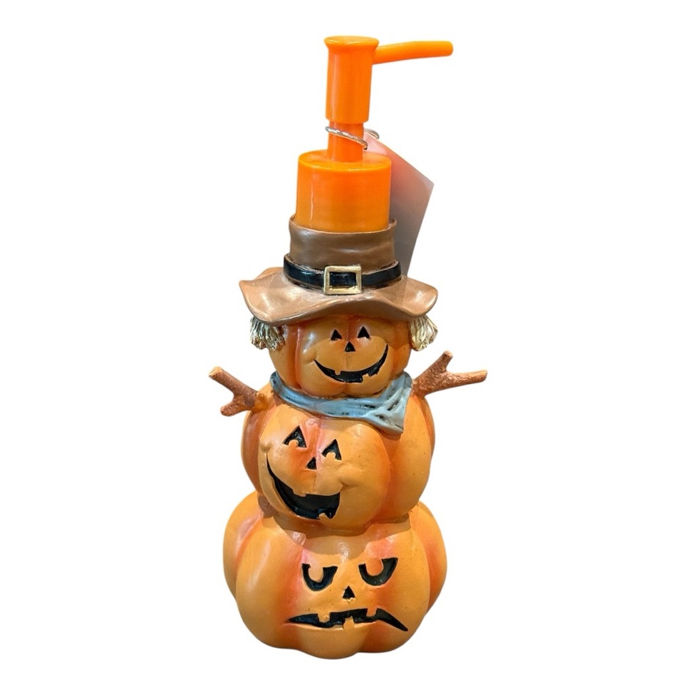 Croscill Home pumpkin scarecrow dispensing bottle